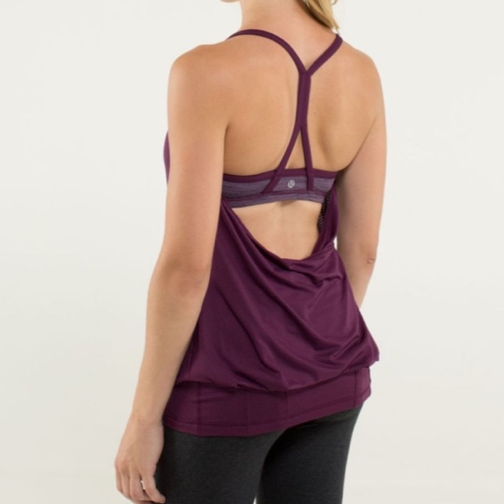 Lululemon C.Y.B Tank - Plum